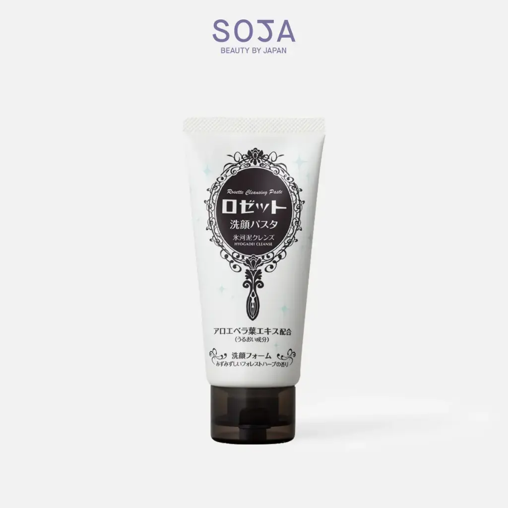 Sữa Rửa Mặt Dưỡng Ẩm 120G Rosette Face Wash Pasta Glacial Clay Cleanser
