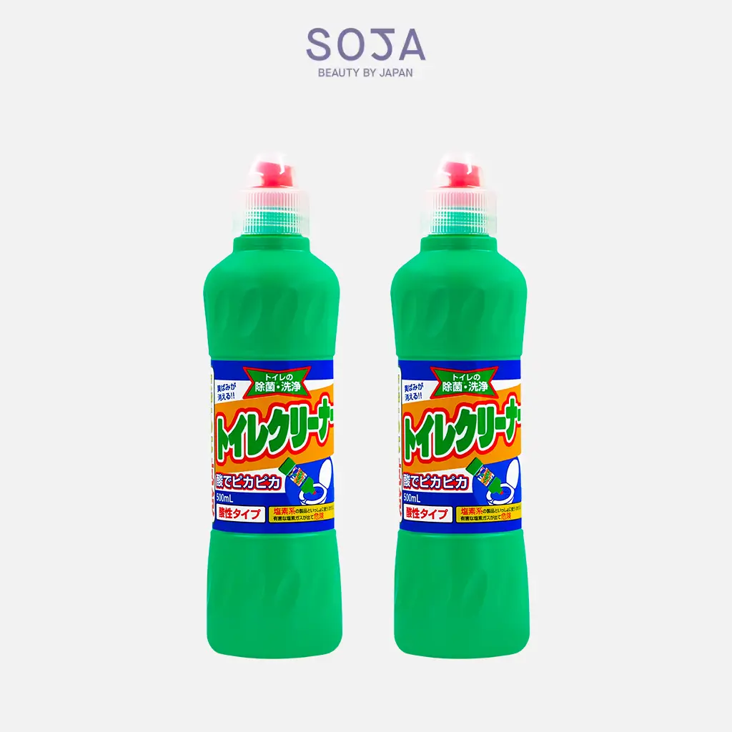 COMBO 2 Nước tẩy toilet 500ml Mitsuei Acidic Toilet Cleanser