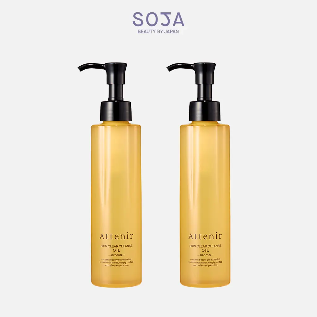 COMBO 2 Dầu tẩy trang và làm sạch hương hoa Neroli 175ml Attenir Skin Clear Cleanse Oil Aroma