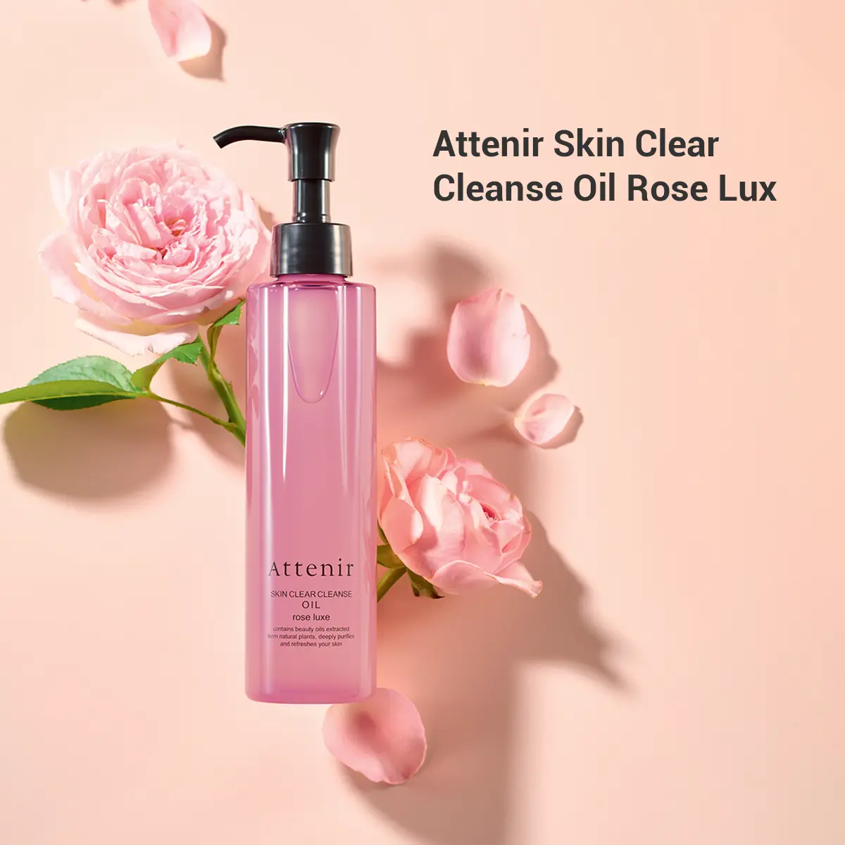 Dầu tẩy trang và làm sạch hương hoa Hồng 175ml  Attenir Skin Clear Cleanse Oil Rose Luxe