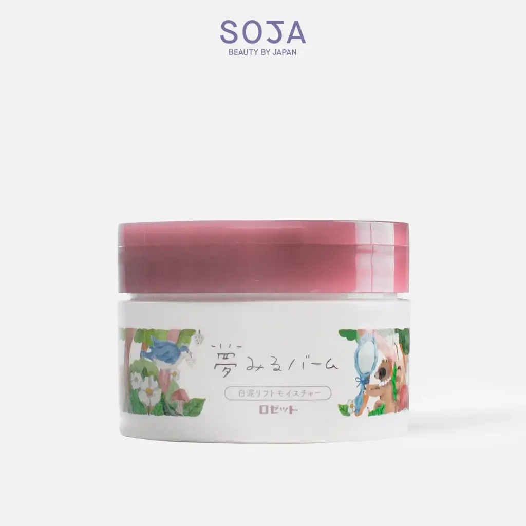 Sáp tẩy trang đất sét 90G Rosette Dreamy Balm White Clay Lift Moisture