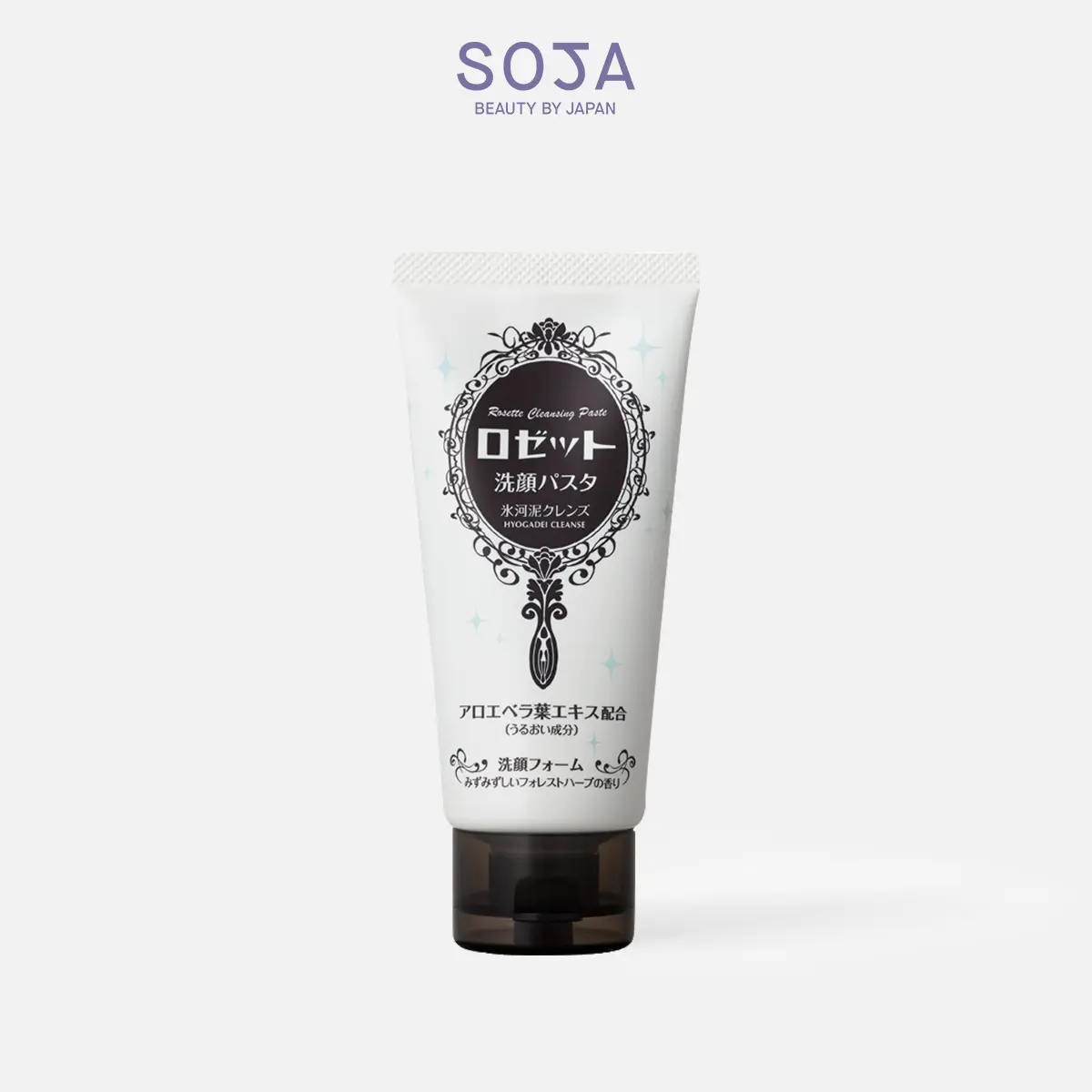 Sữa Rửa Mặt Dưỡng Ẩm 120G Rosette Face Wash Pasta Glacial Clay Cleanser