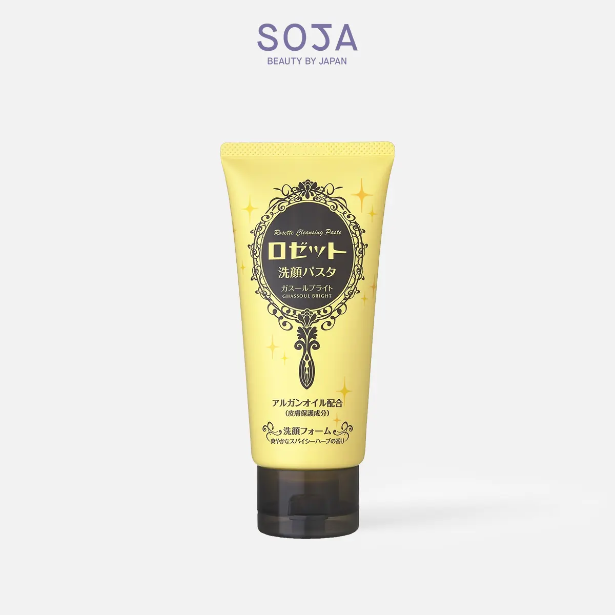 Sữa Rửa Mặt Làm Sáng Da 120G Rosette Face Wash Pasta Ghassoul Bright 