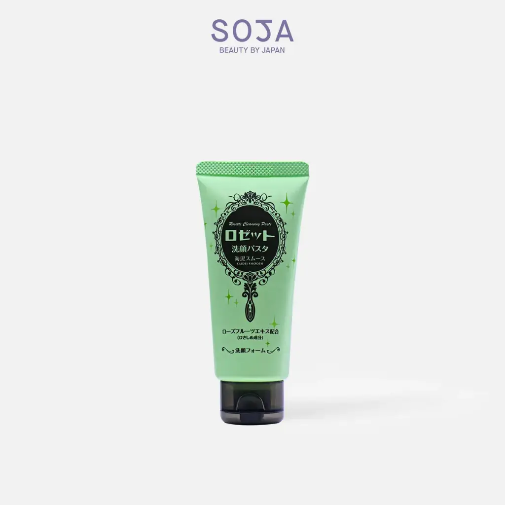 Sữa Rửa Mặt Thu Nhỏ Lỗ Chân Lông 80G Rosette Face Wash Pasta Sea Clay Smooth