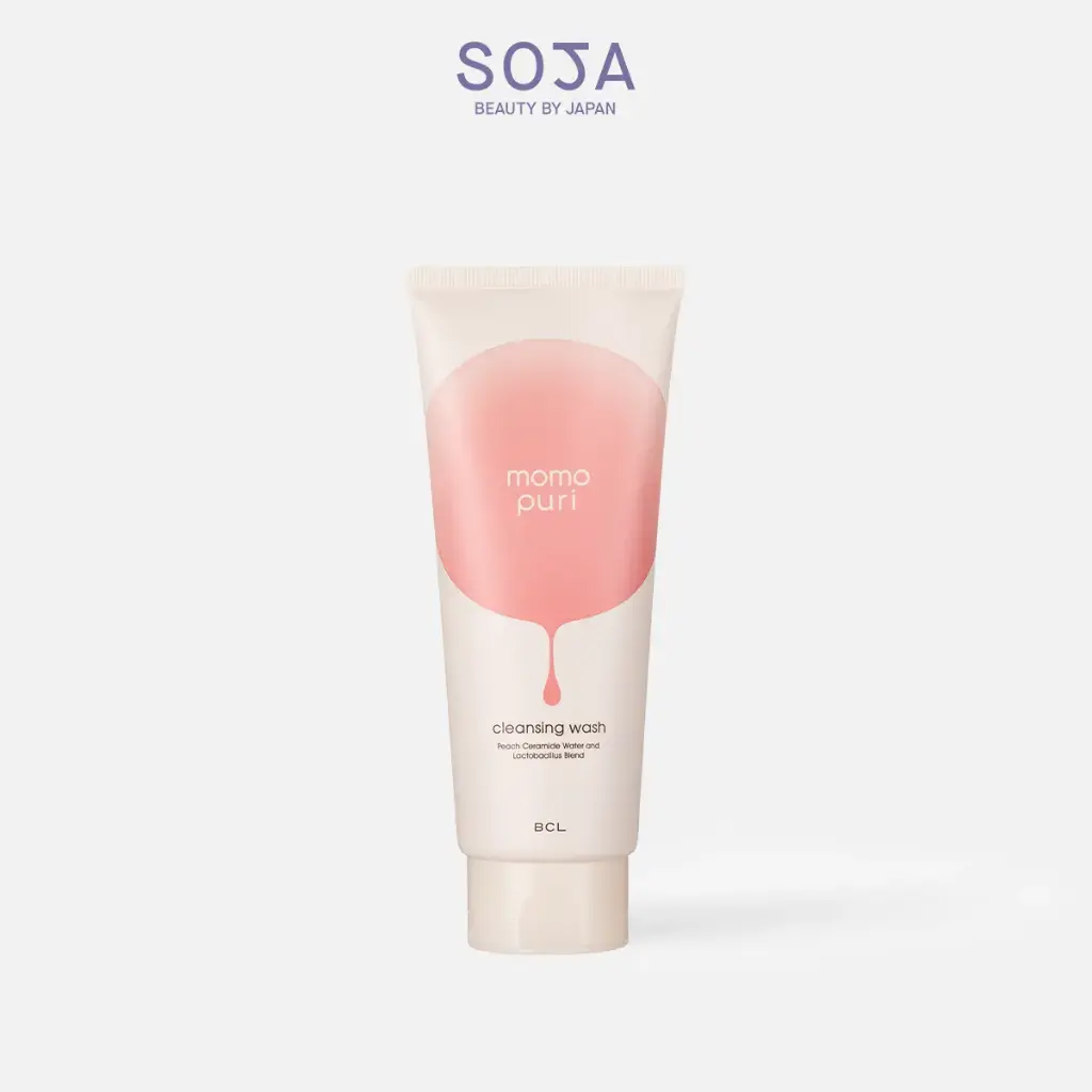 Sữa Rửa Mặt Tẩy Trang Hương Đào 150G Momopuri Cleansing Wash