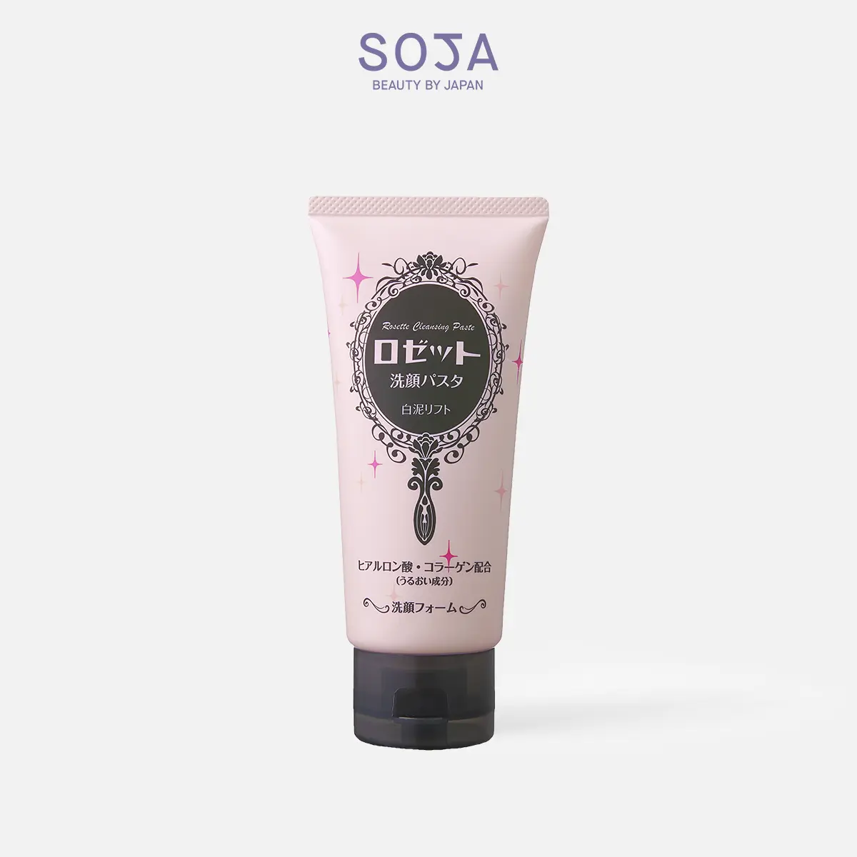 Sữa Rửa Mặt Ẩm Mịn Và Săn Chắc Da 120G Rosette Face Wash Pasta White Clay