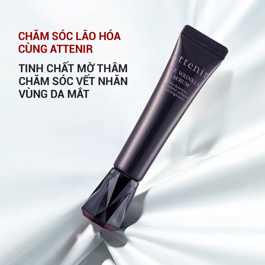 Tinh chất cải thiện nếp nhăn dưỡng ẩm vùng mắt 15g Attenir Eye Wrinkle Serum