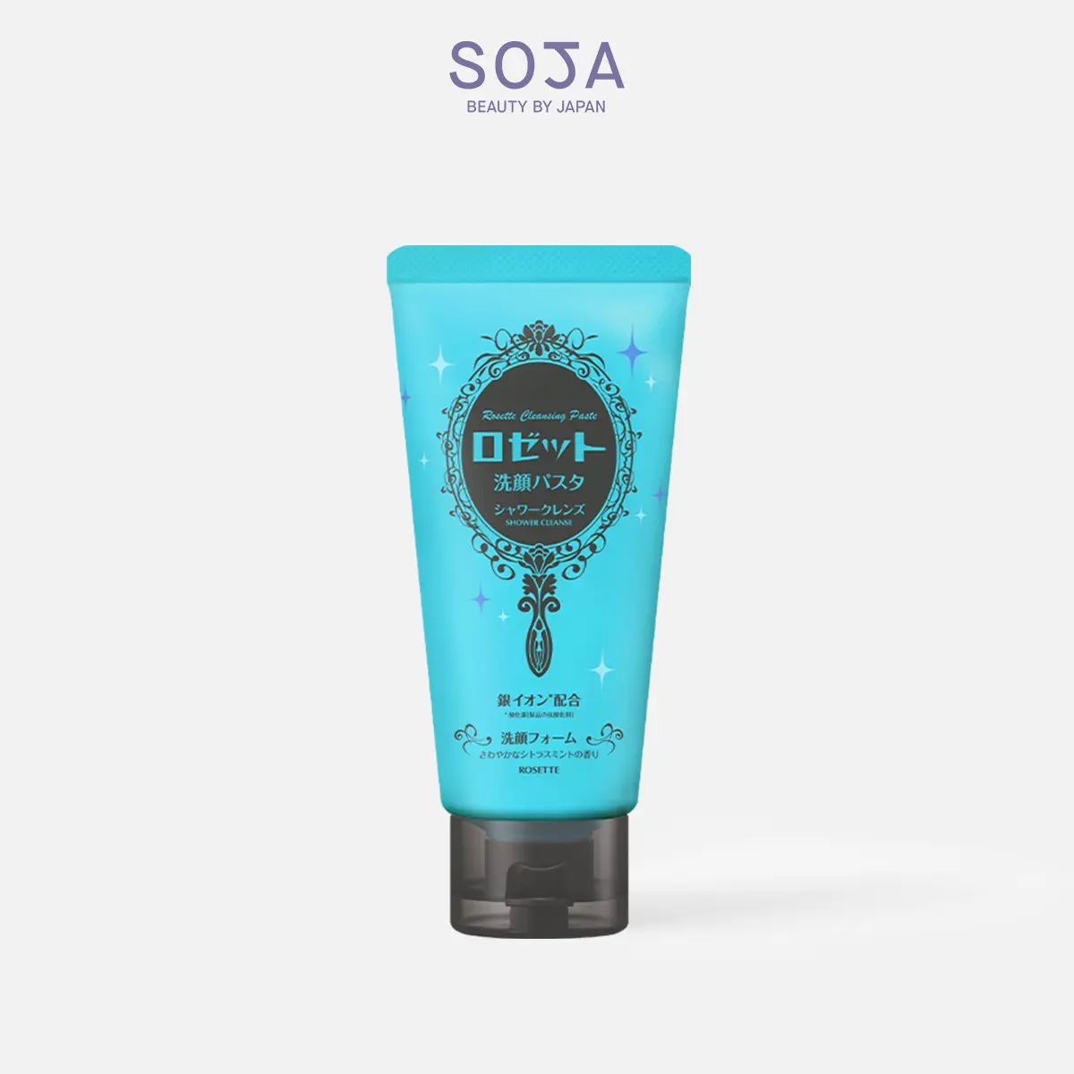 Sữa Rửa Mặt Dưỡng Ẩm và Thu Nhỏ Lỗ Chân Lông 120g Rosette Face Wash Pasta Shower Cleanse